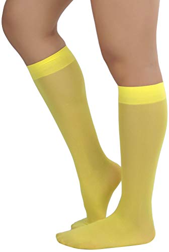 ToBeInStyle Womens Pack of 6 Knee High Trouser Vibrant Socks4