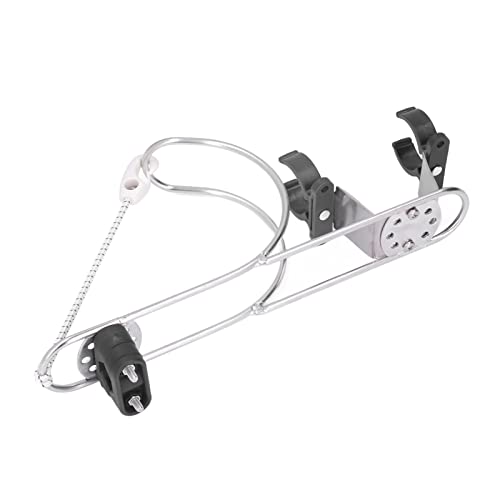 Soporte de Aro Salvavidas Marino para Barcos, Accesorios de Herrajes Marinos Resistente a la Fricción Fácil Instalación Selección de ángulo Arbitrario para Herrajes Marinos
