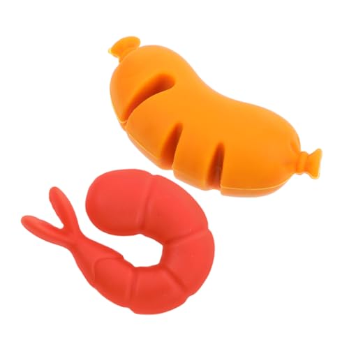 Toyvian 2pcs Pot Lid Lifter and Silicone Spill Preventer for Kitchen Use Reusable Silicone Cover for Boil over Protection