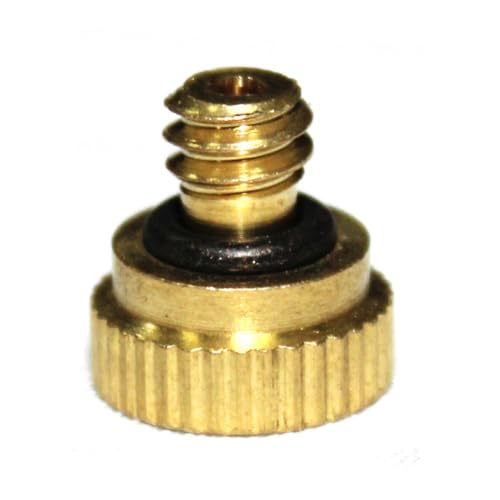 Toddmomy 21Pcs Copper Spray Nozzles for Irrigation Removable Drippers and Emitter Tools for Gardening and Balcony Watering Includes Shower Heads Seats and Plug Black