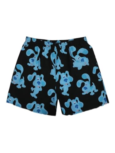 Blue's Clues Repeat Blue Black Shorts