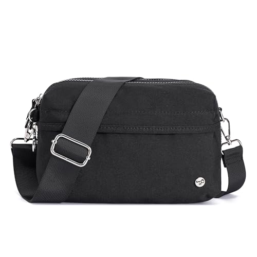 NEICOA Anti-Theft Nylon Crossbody Bags for Women,RFID Travel Purse with Multi-Pockets,Small Shoulder Bag for Vacation