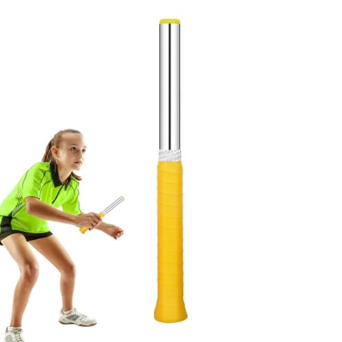 Swing trainer de bádminton con barra de 30cm de acero inoxidable.