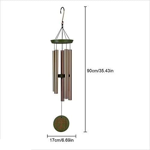 Klangspiel Metall Aluminium Rohr Outdoor Garten Windspiel Wind Mädchen Zimmer Schlafzimmer Romantische Hängende Dekoration Outdoor Windspiele Home Ornamente