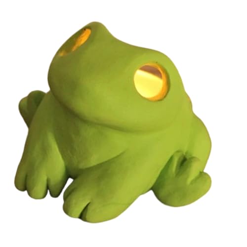 Kelisdi Frogs Holder Tealight Stand Centerpieces Resins Statue Candlestick For Home Decors Dining Table And Windowsill Decorative Centerpieces