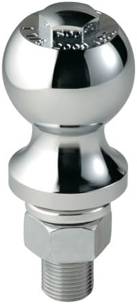 Master Lock 2811DATSC E-Z Mount Hitch Ball, Chrome