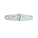 Whitecap 3428BP Angled Nylon Deck Hinge - Black, Pair