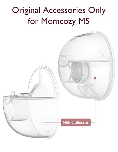 Image of Momcozy M5 Milk Collector, Original M5 Breast Pump Replacement Accessories, 1 Pack