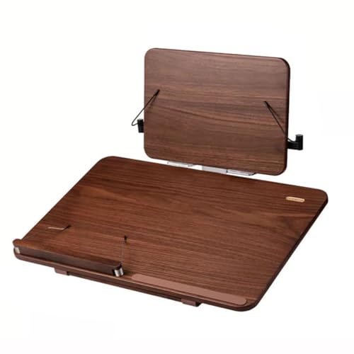 Soporte de lectura ajustable de doble capa para estudiar y trabajar de forma cómoda