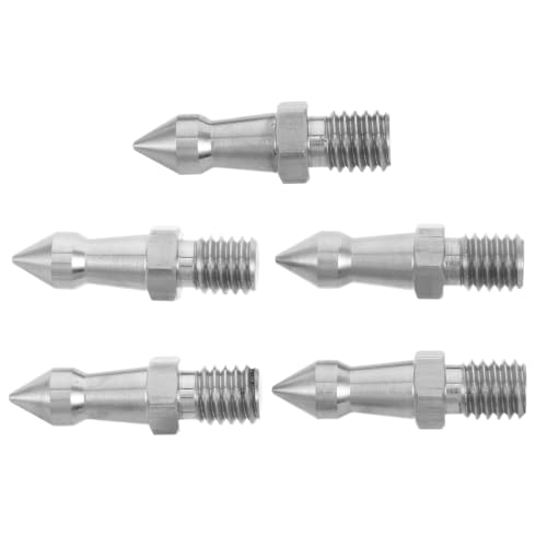 Pernos de acero inoxidable de 3/8 pulgadas para patas de trípode Zerodeko de 5 unidades