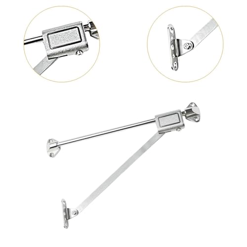 Wswqop Cupboard Flap Down Door Stay, Easy Installation Cabinet Door Flap Hinge - Image 4