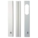 VERSTELLBAR: Durch die ineinander verschiebbaren Dichtungsschienen lässt sich die Dichtungsgröße der Schiene variabel zwischen 67.5-130cm/67.5-190cm verstellen und bei Bedarf mit kleinen Schrauben fixieren.