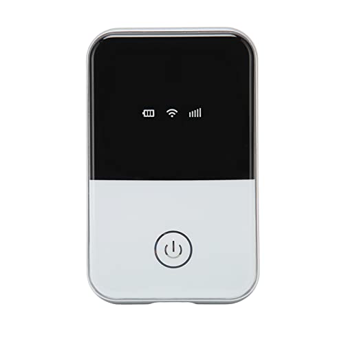 Image of Mobile Hotspot, Portable WiFi Hotspot with SIM Card Slot for Laptops Phones Tablets 4G LTE Support 10 Users 150Mbps Battery Powered Unlocked Router