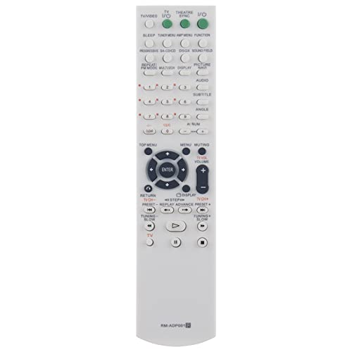 RM-ADP001 Replace Remote Control -RMADP001 DVD Home Theatre System Remote Control Replacement fit for SONY DAV-DZ300 HCD-DZ300 DAV-DZ500F HCD-DZ500F DAV-DZ700FW HCD-DZ700FW RM ADP001 Remote Controller