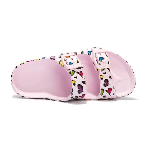 Image of FUNKYMONKEY Kids EVA Slides Waterproof Slip-on Pool Sandals for Boys Girls