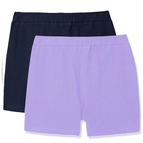 Image of Cloth Theory Premium Cotton Shorts for Girls - Regular Fit Pocket Shorts for Girls Pack of 2