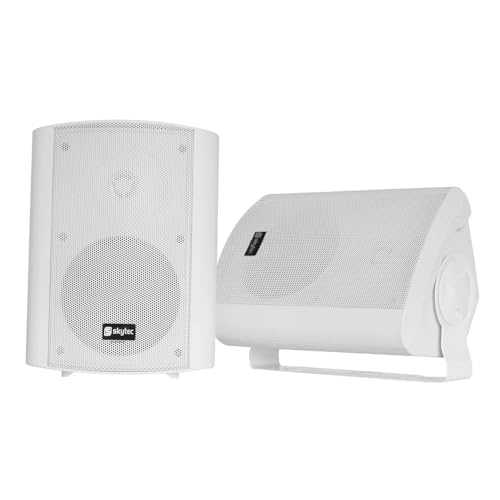 Buon suono: gli altoparlanti sono ideali come altoparlanti di sottofondo per un sistema hi-fi o surround. Puoi anche usarli semplicemente per un po' di musica di sottofondo ovunque.