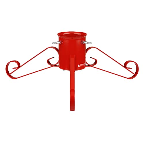 Tree Nest Châssis de l'arbre de Noël de 2.4m de Vrai châssis élégant de l'arbre, décoration élégante de l'arbre de Noël (Rouge, Moyen) Cover