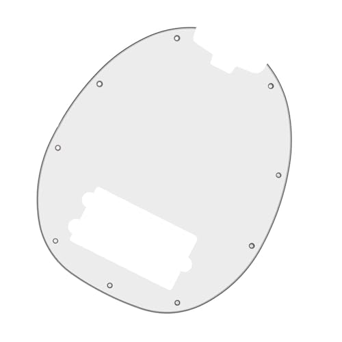 Escudo de guitarra - Capa protectora moldeada - Proceso de instalación rápida - Varias opciones - Fácil de instalar