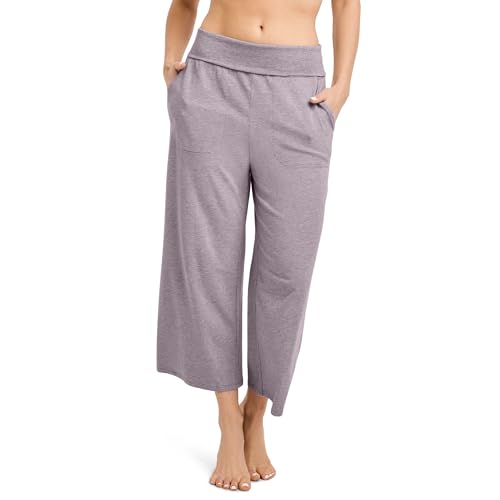 Jockey Women's Loungewear Cotton Modal Crop Pant