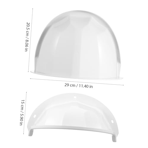 Cubierta para cámara exterior Mikinona con ventana amplia antilluvia 2