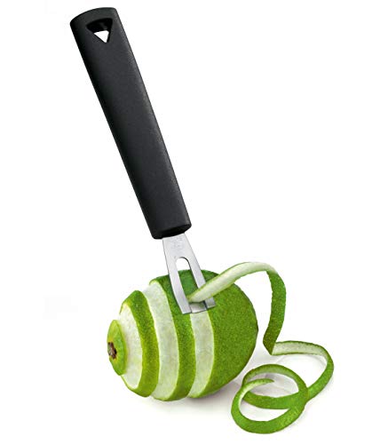 Triangle Channel Knife - Rectangular Stainless Steel Blade - Fruit & Vegetable Carving Tool For Garnishing - Dishwasher Safe - Made In Germany #TOP3