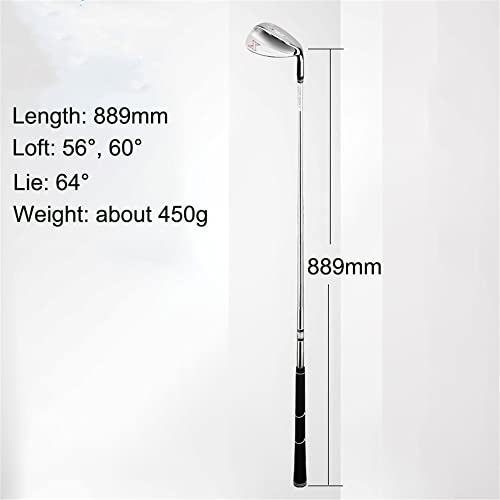 56/60 Stopniowy Klin Piaskowy Praworęczny Klub Golfowy Ze stali Nierdzewnej Lob Wedge z Ball Tee Bunker Shot High Arc Control Mężczyźni Kobiety