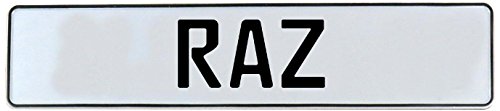 Vintage Parts 735639 Mancave Wall Art (Raz White Stamped Aluminum Street Sign)