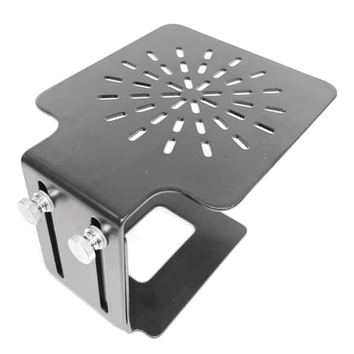 KEALBAUS Telaio per bilanciere da caffè regolabile in altezza per macchina da caffè, peso aumentato, telaio di protezione impermeabile, installazione semplice, facile da usare, nero