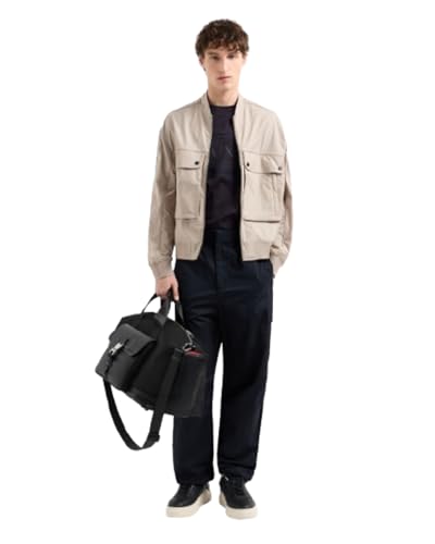 Armani Exchange Men's Limited Blue Edition Box Logo Tee