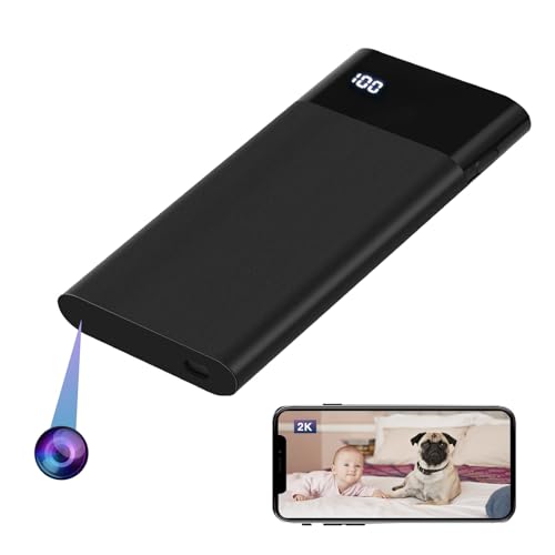 WIWACAM 2K WiFi Camera with 5000mAh Battery, Ultra HD Night Vision Motion Detection Video-Only, 8