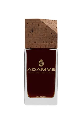Adamus Aguardiente Vínico 20 Años 70cl - Envejecido en Barricas de Carvalho, Notas de Caramelo y Fruta Confitada, Sabor Complejo y Elegante