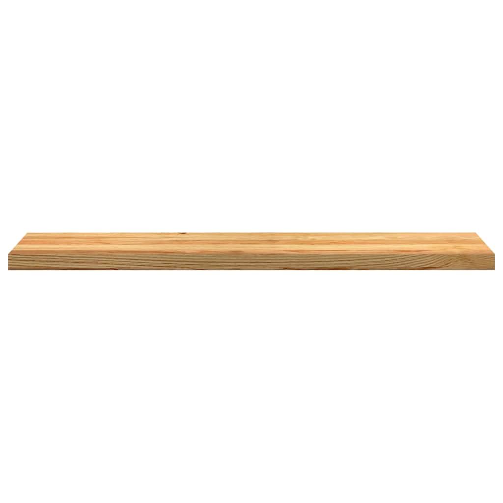 Stopnie schodowe, 4 szt., jasnobrązowe, lite drewno dębowe, 120 x 25 x 2 cm, do wnętrz na drewniane schody, jako parapet i nakładka dekoracyjna, antypoślizgowa nakładka na schody