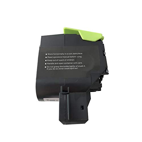 Toner compatible Lexmark CX410de CX510de pack 4 couleurs 4000p