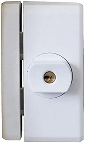ABUS Dodatkowe zabezpieczenie okna FTS96A AL0125 - zamek okienny z intuicyjnym mechanizmem zamykającym i alarmem, równocześnie zamykający - ABUS poziom bezpieczeństwa 10-78543 - brązowy