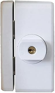 ABUS Dodatkowe zabezpieczenie okna FTS96A AL0125 - zamek okienny z intuicyjnym mechanizmem zamykającym i alarmem, równocześnie zamykający - ABUS poziom bezpieczeństwa 10-78543 - brązowy