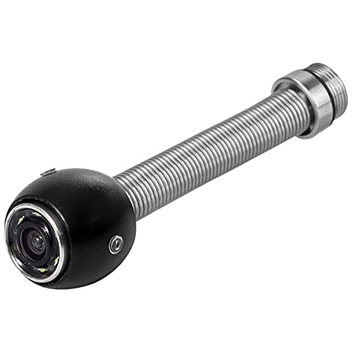 HUIOP Cámara de inspección de alcantarillado de tubería de 17 mm Cámara de Repuesto de inspección de tubería de Drenaje Impermeable con Tapa Protectora y Destornillador Cover