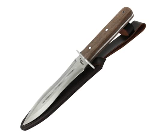 Foto von Parforce Abfangmesser Sautöter Hatz-Watz Boar Hunter FT Ausführung mit Full-Tang Walnuss, Orange