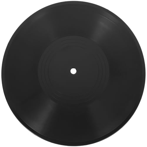 Gadpiparty 12 Pouces Disque Vinyle Vierge Décor Mural Vinyles Pour Décoration Esthétique Murale Faux Projets D’Artisanat Décor De Pièce Esthétique Maison