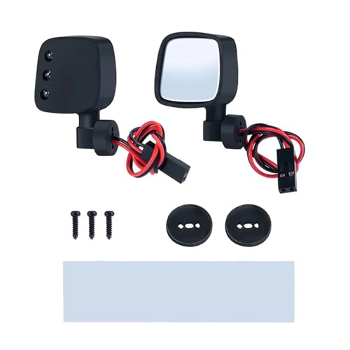 Rétroviseur Lumineux Échelle 1/10 RC pour Améliorer la Visibilité en Trail