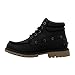 Lee Kids' Rowan Classic Moc-Toe Fashion Boot, Black Mono/Gum, 7 M