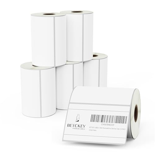 Étiquettes thermiques 102x64mm BETCKEY film autocollant amovible