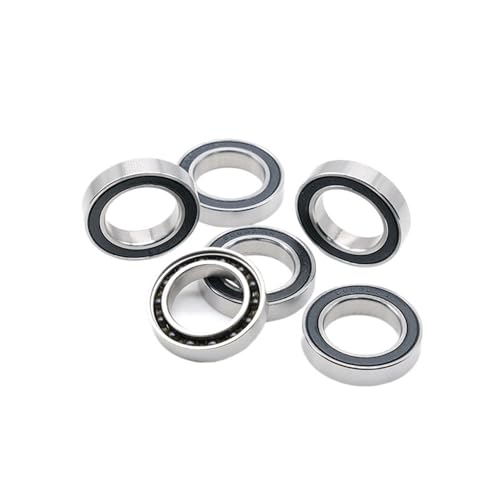 Roulement à billes S6802 2RS CB en céramique hybride et acier inoxydable 15X24X5mm pour vélo