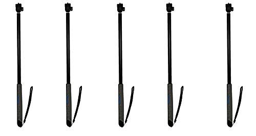 AAB EXP-64 Extension Pole, Extra Long Reinforced 18"-64", Rugged Grip and 1/4", 20 Universal Mount (5-(Pack))