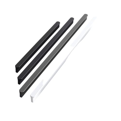 Poignée design noir mat pour dressing moderne et rénovation de cuisine contemporaine - 4