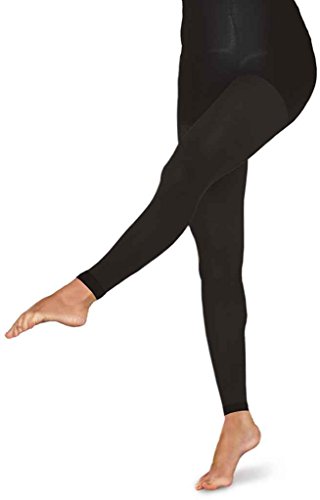 THERAFIRMLIGHT Women's Footless Support Tights - 10-15mmHg Compression Stockings