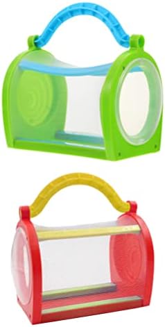Balacoo 2pcs Box Box Childrens Toys Kids Critter Case Nature Exploration Tool Outdoor Primary School
