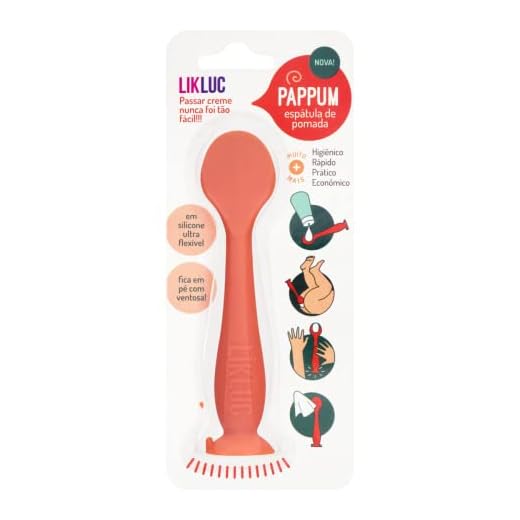 Likluc Espátula Para Pomada Pappum Vermelho