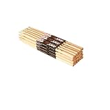 OnStage On-Stage Hickory 7A Nylon Tip Drumsticks, 12 Pairs