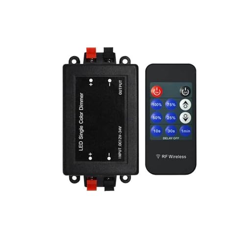 Variateur monochrome LED pour stopper l'éblouissement via sa télécommande sans fil